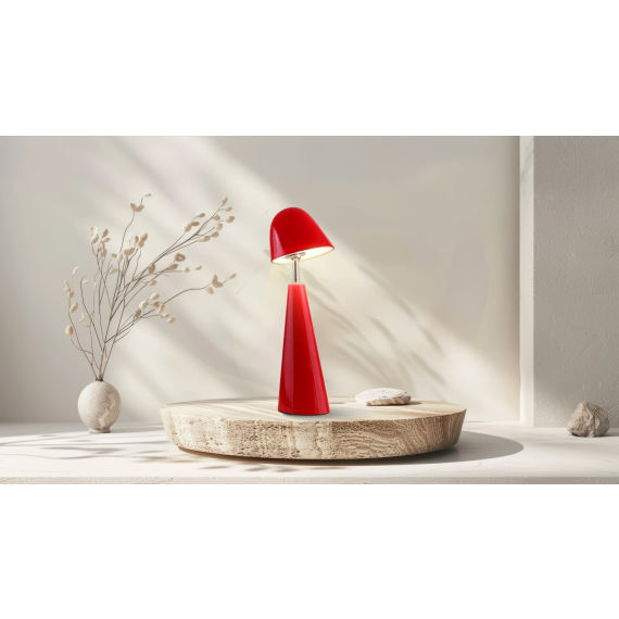 Hepburn Lamp 37cm - China Red