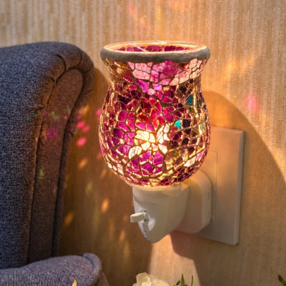 Orchid Purple Crackle Fragrance Warmer
