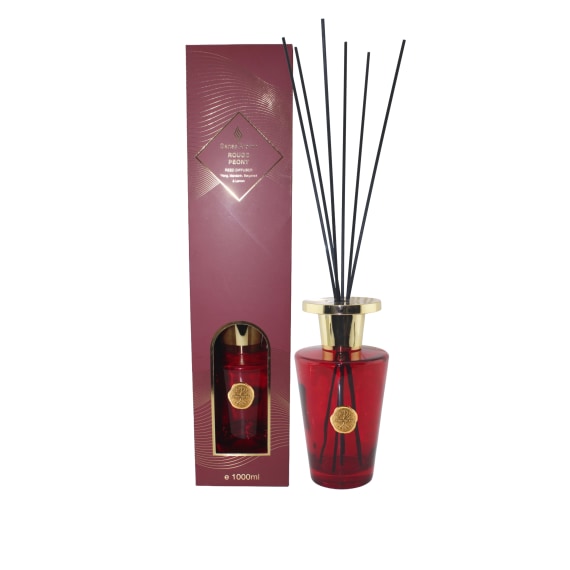 Rouge Peony 1000 ML Luxury Reed Diffuser
