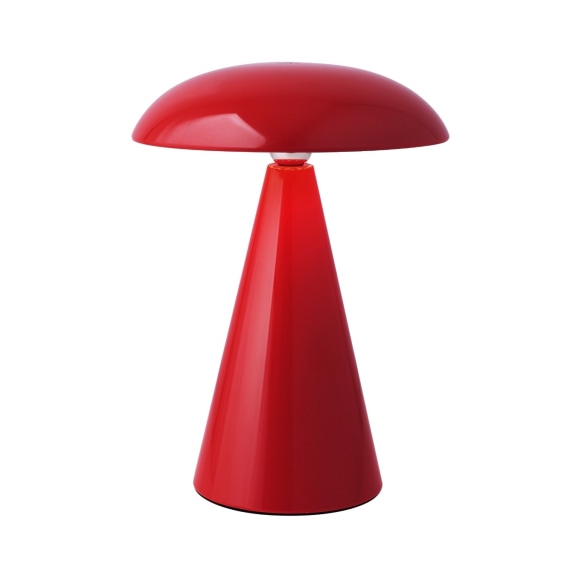 Mushroom Lamp 26cm - China Red