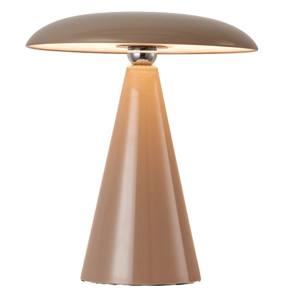 Mushroom Lamp 26cm - Khaki