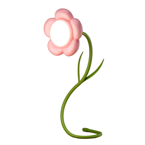 Daisy Flower Stem Lamp - Pink