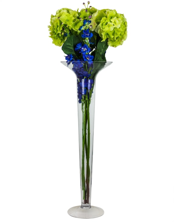 Extra Large Glass Stem Vase