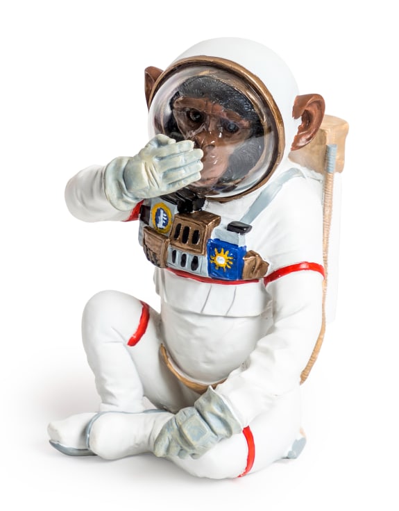 Speak No Evil Astronaut Chimpanzee