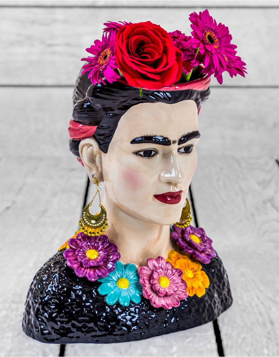 Ceramic Mexicana Bust Vase