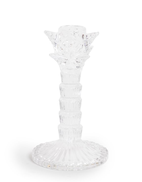 Tropical Glass Candlestick (to be bought in qtys of 4)