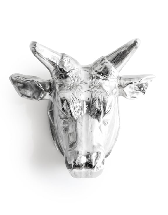 Aluminium Polished Bull Wall Head