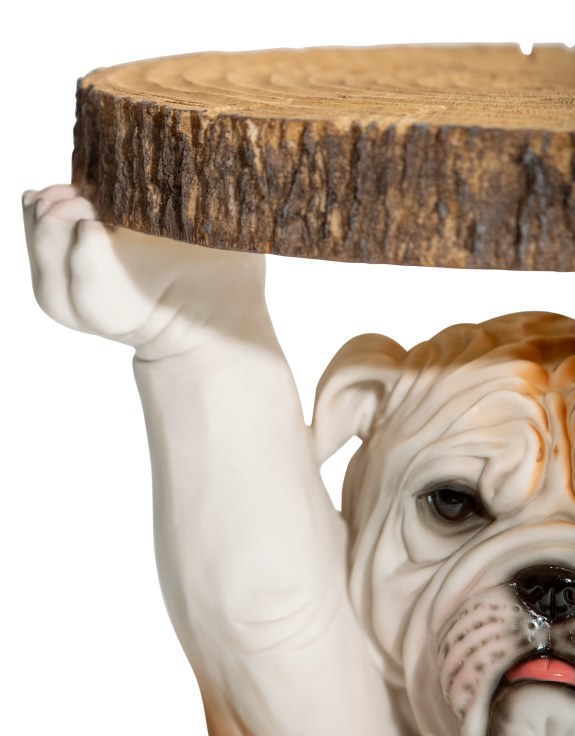 Bulldog Holding "Trunk Slice" Side Table