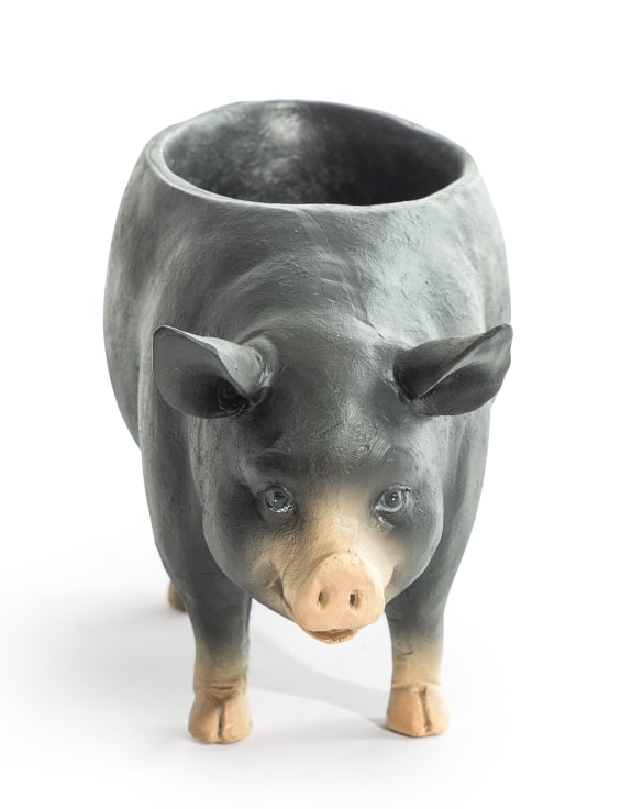 Standing Pig Planter / Storage Bowl (to be bought in qtys of 2)