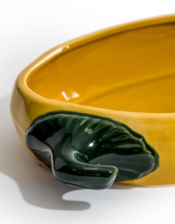Large Lemon Drop Chilli Pepper Serving Dish