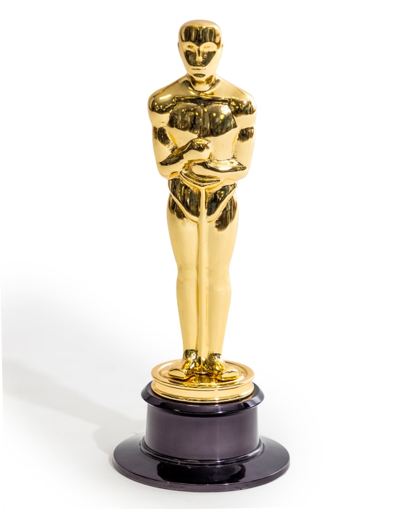 Polished Gold Aluminium Award Ornament
