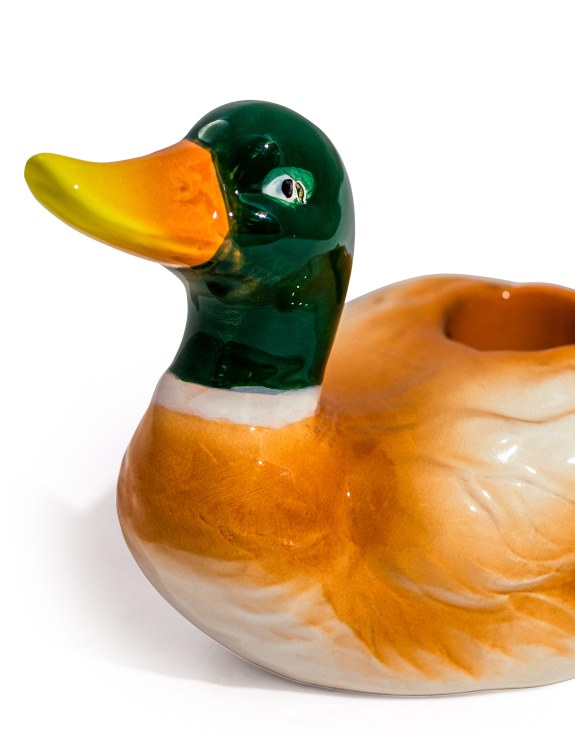Mallard Duck Ceramic Candle Holder (to be bought in qtys of 2)