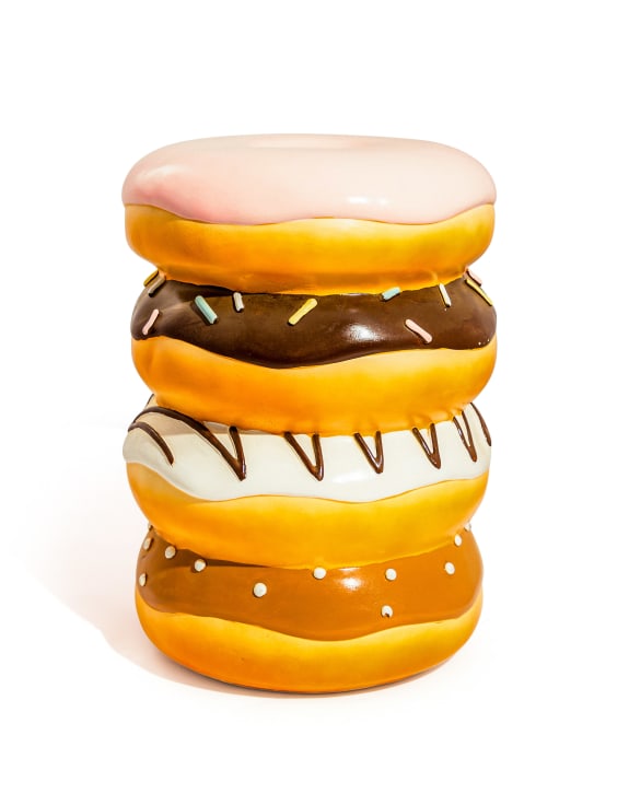 Stack of Doughnuts Side Table / Stool