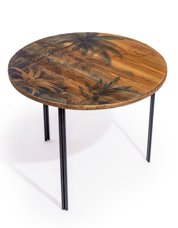 Tropical Landscape Round Coffee Table 60cm (to be bought in qtys of 2)