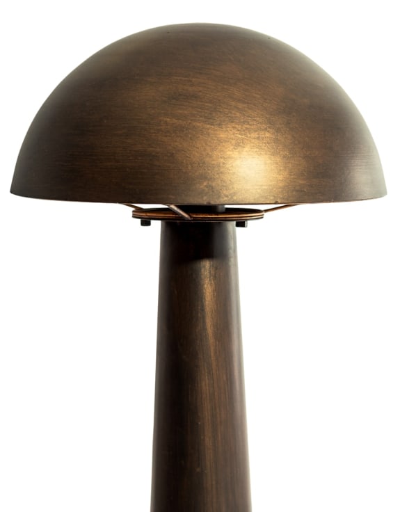 Antique Bronze Medium Mushroom Floor Lamp
