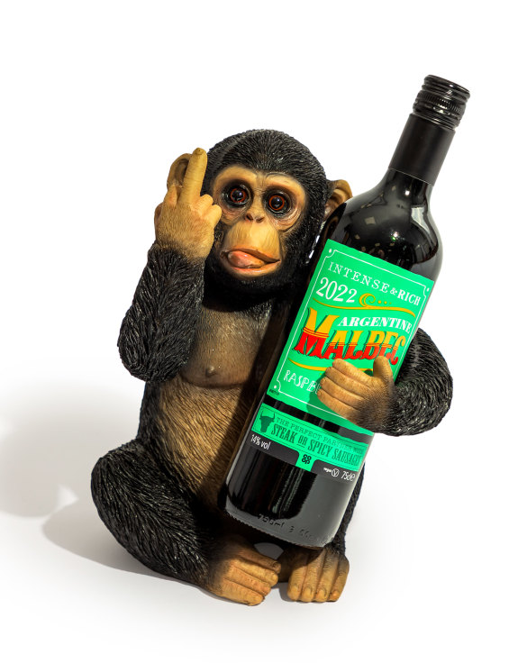 Cheeky Monkey Bottle Holder