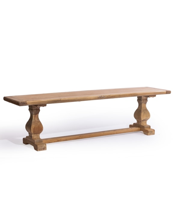 Reclaimed Elm Dining Bench