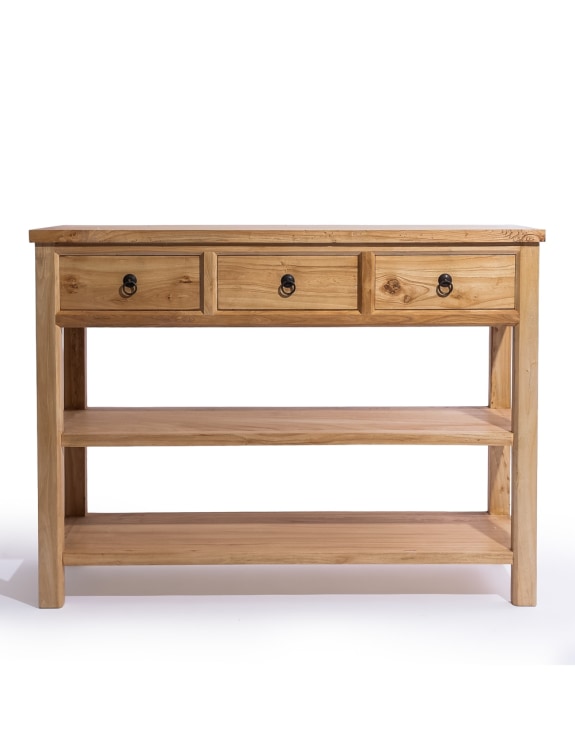 Reclaimed Elm Console / Side Table