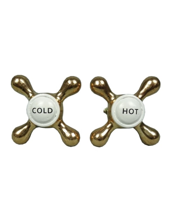 Set of 2 Bathroom Tap Drawer Knobs (to be bought in sets of 4)