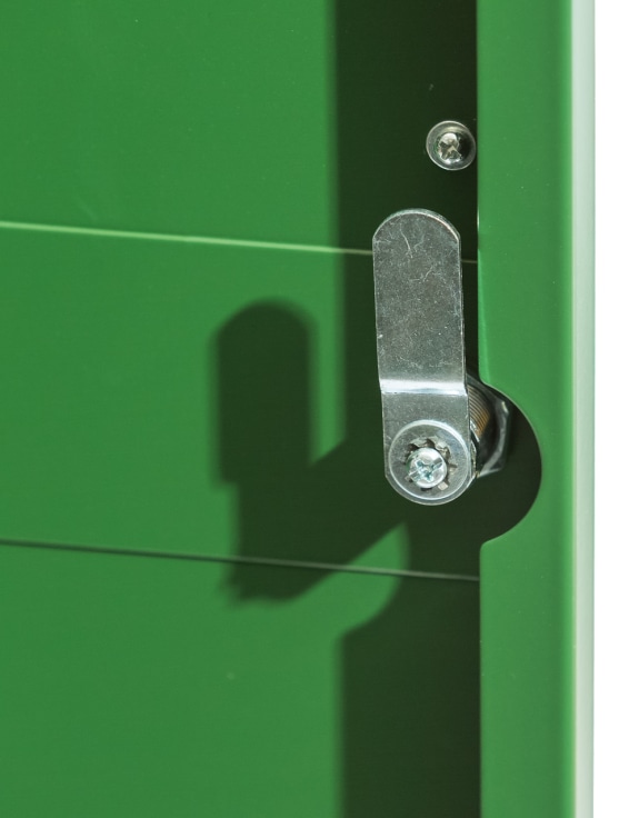 Tall Steel Metal Locker in Olive Green