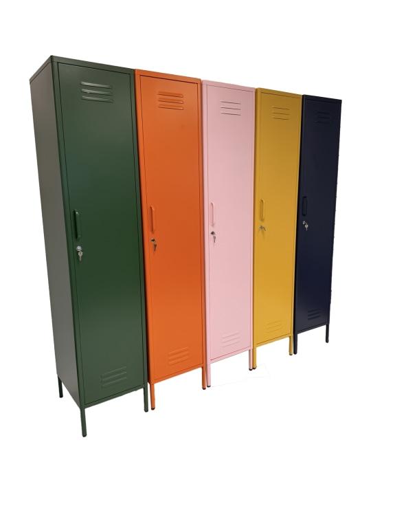 Tall Steel Metal Locker in Olive Green