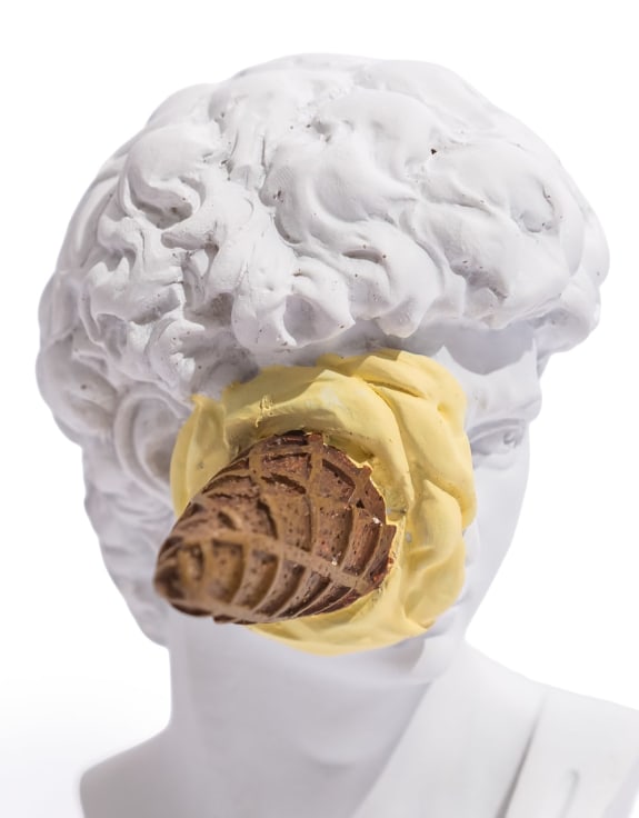 Medium David Ice Cream Decorative Bust (to be bought in qtys of 2)