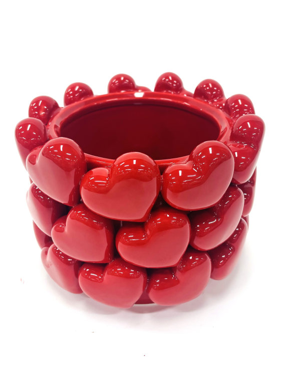 Ceramic Multi Heart Bowl / Vase