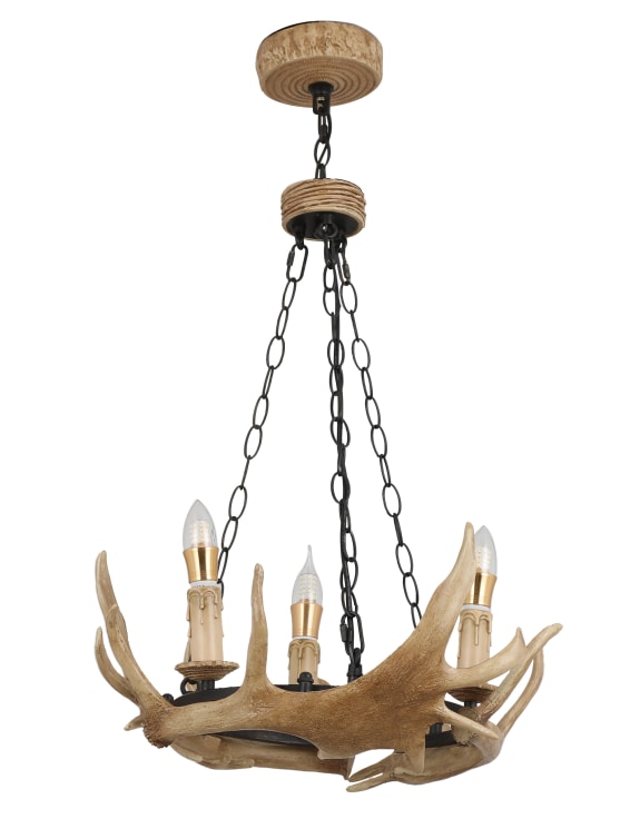 Bavarian Style Antler Chandelier