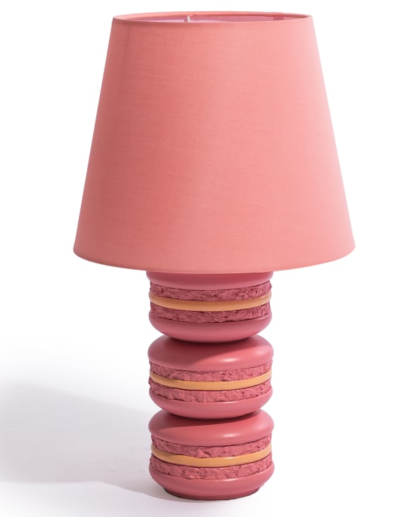Pink Macaroon Stack Table Lamp (to be bought in qtys of 2)