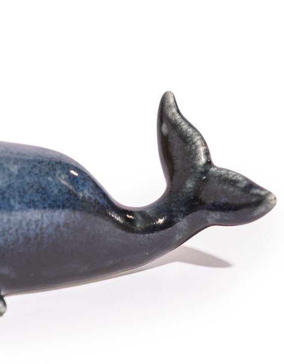 Set of Ceramic Blue Whale Salt & Pepper Shakers (to be bought in sets of 6)