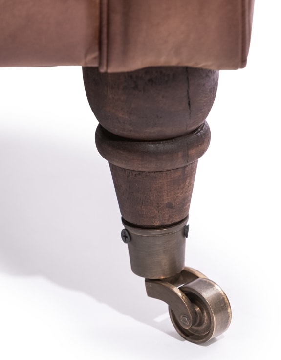 Vintage Leather Chesterfield Armchair