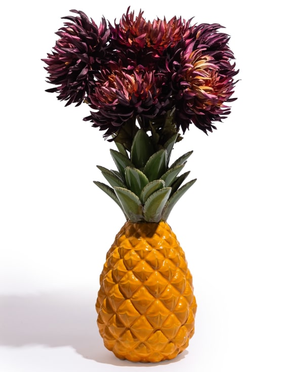 Large 40cm Pineapple Ceramic Vase