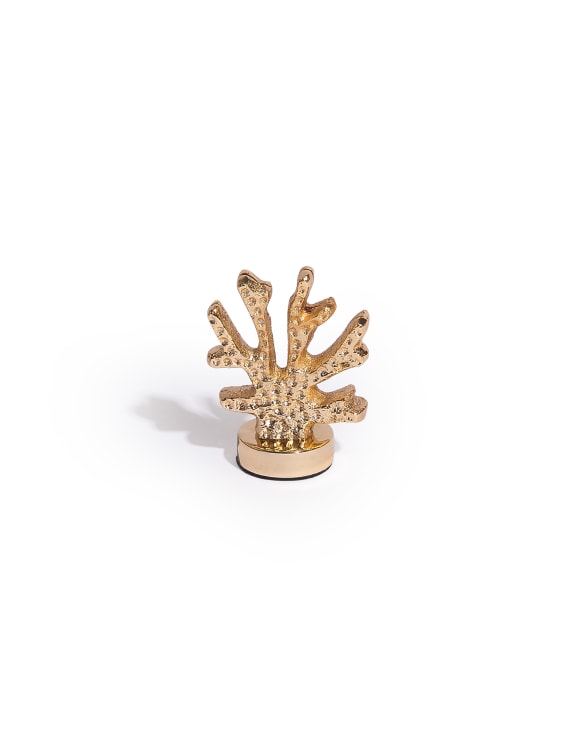 Gold Coral Card / Photo Holder (to be bought in qtys of 10)