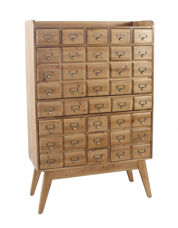 Rustic Multi Drawer 'Hideaway' Vanity Storage Unit