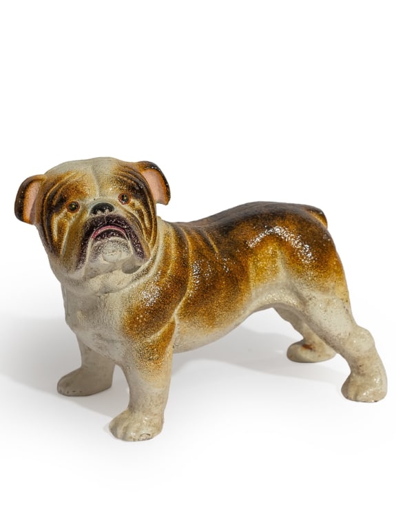 Cast Iron Bulldog Door Stop