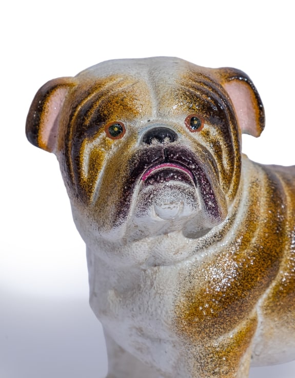 Cast Iron Bulldog Door Stop