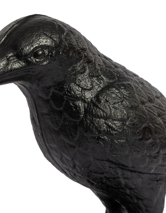 Cast Iron Raven Door Stop