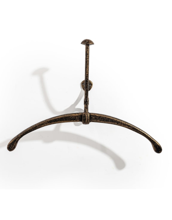 Bronze Cast Iron Wall-Mounted Coat / Suit Hanger (to be bought in qtys of 4)