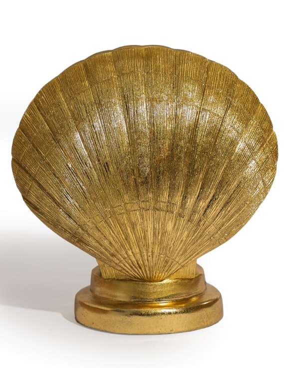 Gold Shell Table Lamp