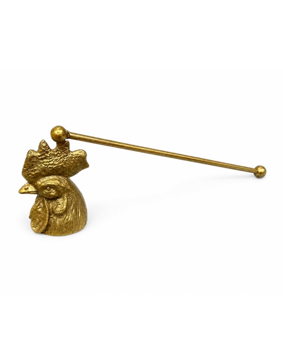 Antique Gold Cockerel Candle Snuffer (to be bought in qtys of 2)
