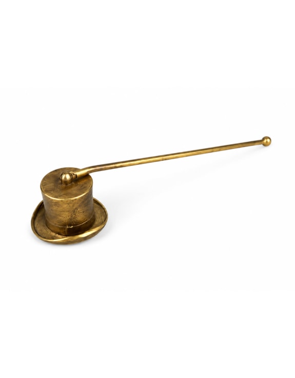 Antique Gold Top Hat Candle Snuffer (to be bought in qtys of 6)