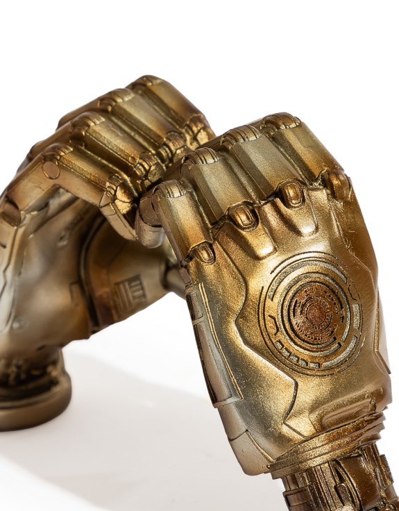 "Robot Love" Heart Hands Ornament