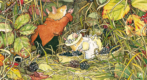 Brambly Hedge by Jill Barklem Greeting Cards from Museums & Galleries