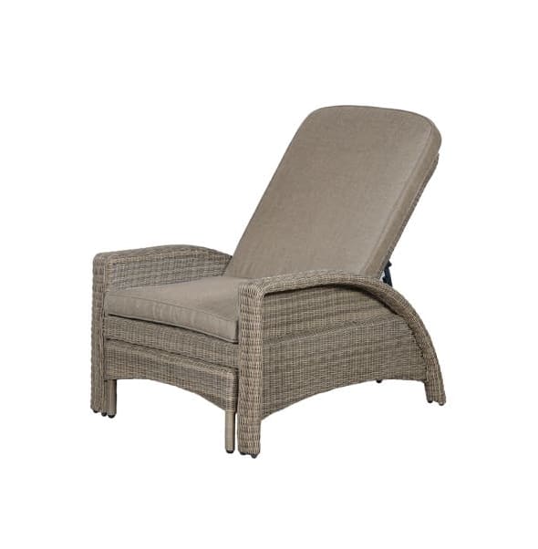 Outdoor Rattan Extending Lounger