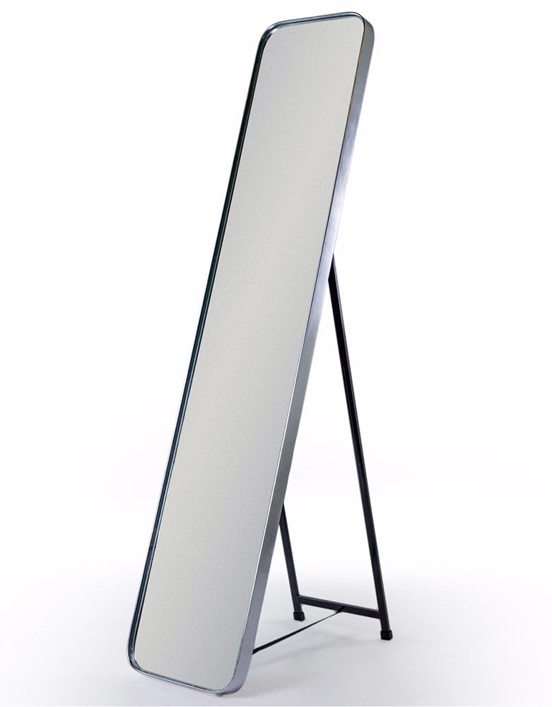 Silver Framed Arden Cheval Dressing Mirror