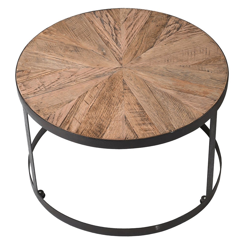 Set of 2 Reclaimed Wood Coffee Tables Nicky Cornell