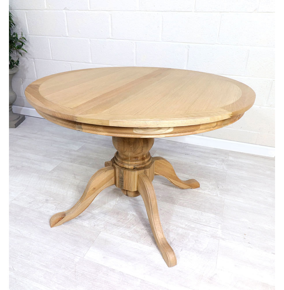 French Style Oak Extending Dining Table | Nicky Cornell