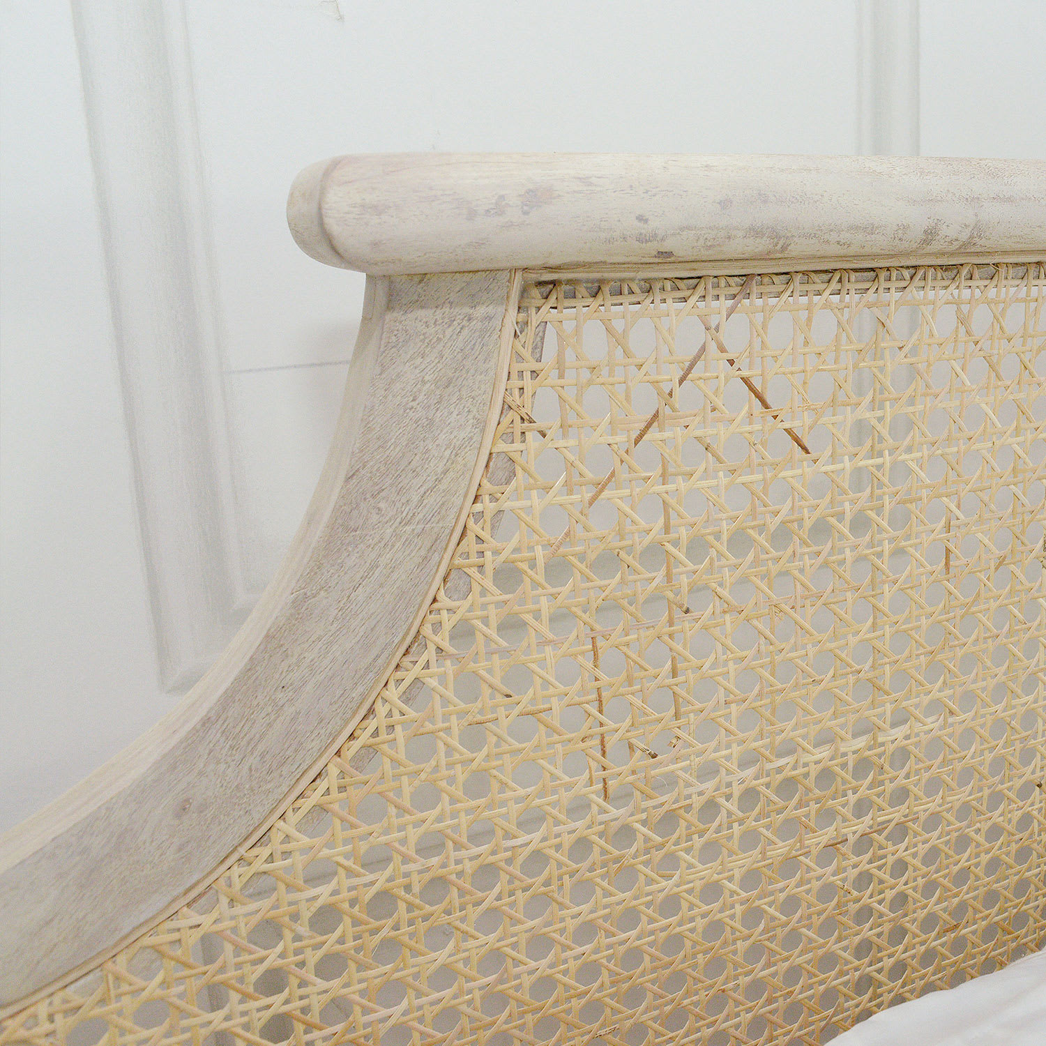 Francais Grande Rattan 4 Poster Bed (5ft/6ft) Nicky Cornell