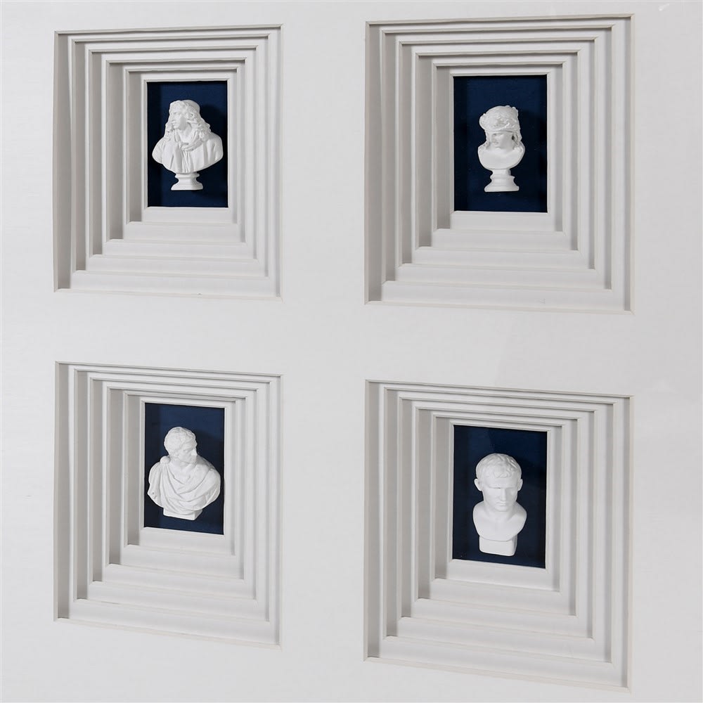 Miniature Busts Wall Art Nicky Cornell