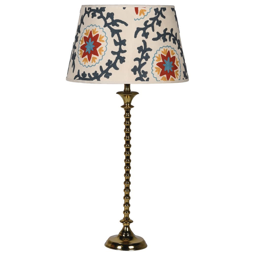 Slim Brass Table Lamp